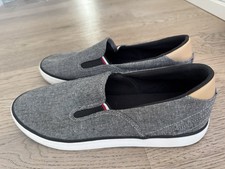 Herren Tommy Hilfiger  Stoff Segelschuhe  Halbschuhe Gr.  EU 44/UK 9,5  blau top