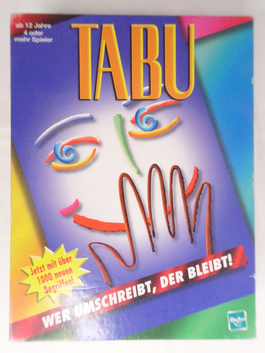 Tabu von hasbro - tabu,