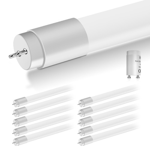 10x led leuchtstoffröhre - led,