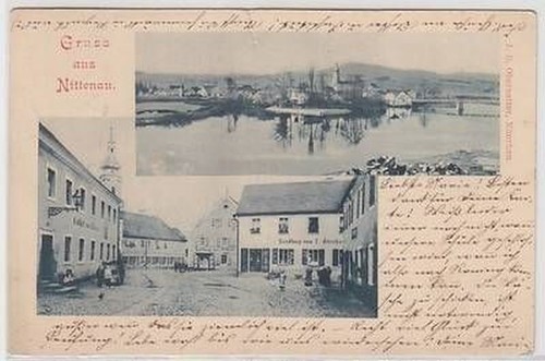 52208 gruß aus nittenau - ak,