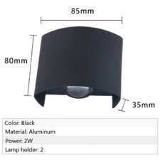 LED Wandleuchte Wandlampe