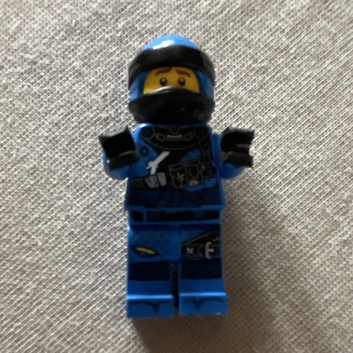 Lego minifigur blau schwarz - lego,