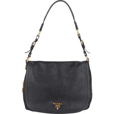 Prada Vitello Daino Flap Hobo
