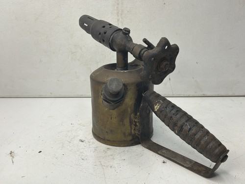 Historische lötlampe messing - historische,