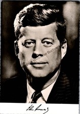 Postkarte mit Unterschrift John F. Kennedy 1963 Kennedy, John F. :