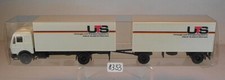 Albedo 1/87 Mercedes Benz Hängerzug Koffer UTS Umzugs- und Transportsystem #8333