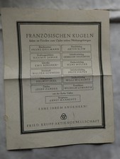 Friedr. Krupp, Essen, Beiblatt