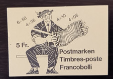 Schweiz 1984 markenheftchen - 1984,