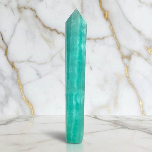 Fluorit obelisk 20cm - fluorit,