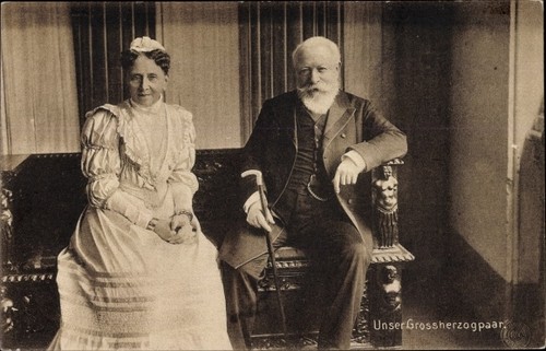 Großherzog friedrich von - ak,