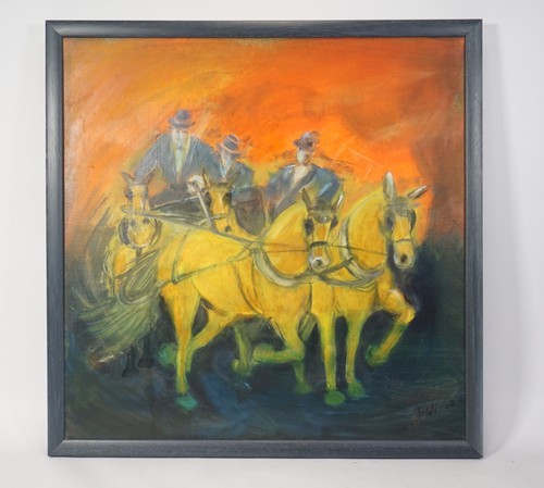 Original sieglinde wiese - wiese, Öl