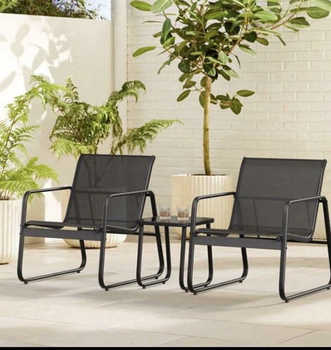 2er gartenstuhl set mit - 2er, tisch