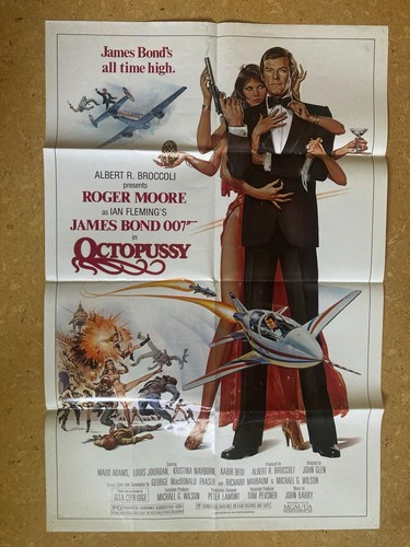 Octopussy james bond plakat - james, bond,