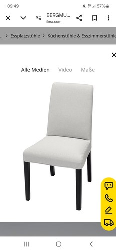 Esszimmerstuhl ikea bergmund - ikea,