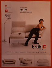 1. Brühl & Sippold Design Couch Roland Meyer Werbeanzeige Werbung Reklame 2014