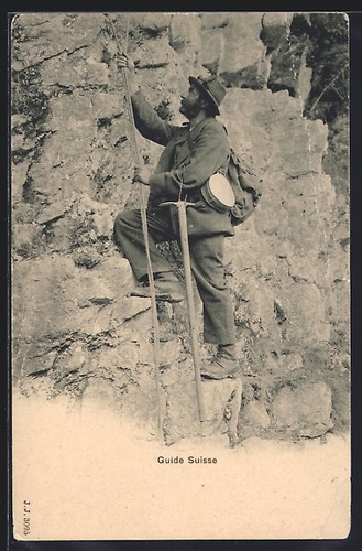 Ansichtskarte guide suisse - ansichtskarte,