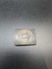 Wehrmacht Wk2 Gott mit Uns Heeres Koppelschloss Entnazifiziert Top Farbe JFS