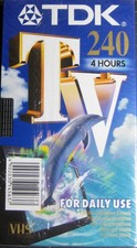 TDK 240 - VHS Kassette 4 hours