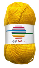 GB Wolle No.1 in 30 satten Farben Handstrickgarn Strickgarn Stricken 2,40€/100g