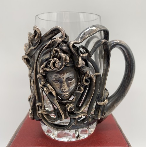 Jugendstil bierkrug wohl 1900 - jugendstil,