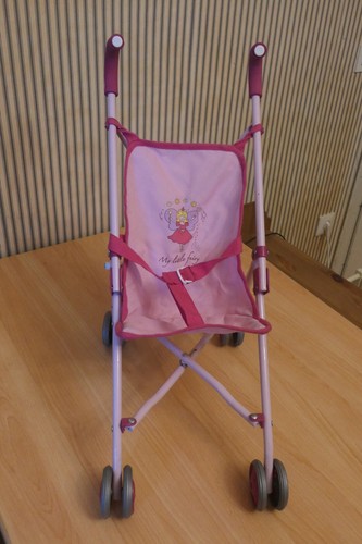 Puppenwagen buggy pink rosa - puppenwagen,
