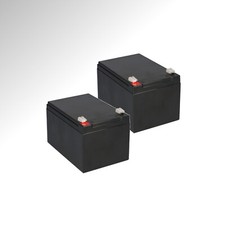 2x 12V Gel Batterie passend für Rollstuhl Schiebehilfe BESCO Mobilo EL II 12Ah
