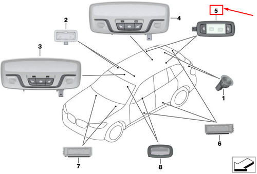 Bmw touring g31 panoramic - touring, rh