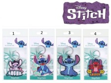 Disney Lilo & Stitch Schlüsselanhänger 2D PVC Bagclip - sortiert - NEU OVP