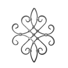 Ornament, 12x6, Schmiedeeisen