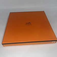 Hermes Scarf Box 9.5"x9.5" 1"