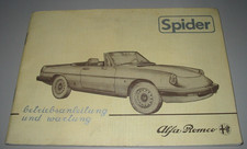 Betriebsanleitung alfa romeo - alfa,