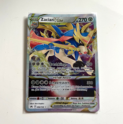 Zacian vstar 096 159 - 096/159, holo