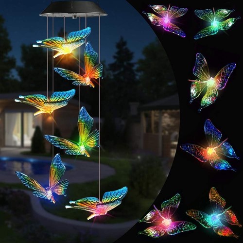 Windspiele für draußen led - für, draußen,