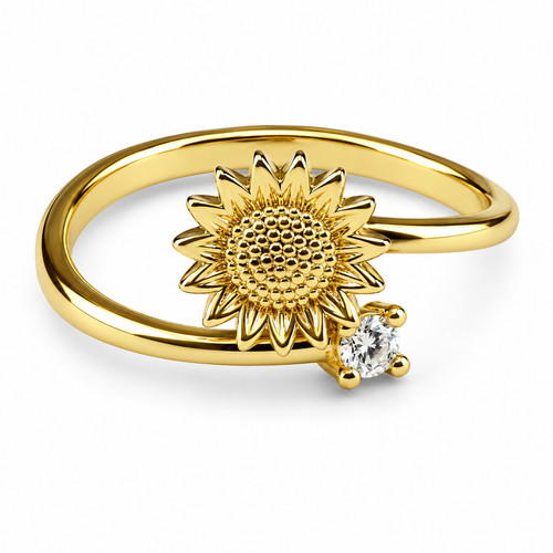 Sonnenblume spinner ring - sonnenblume,