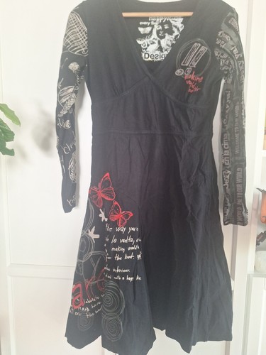 Desuigual kleid schwarz - kleid,