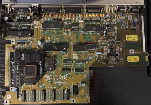 Amiga 500 mainboard - 6a, mit