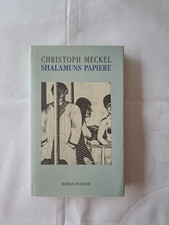 Shalamuns Papiere von Christoph Meckel (1992, Gebundene Ausgabe)