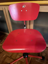 80-er:  IKEA Vintage roter Drehstuhl KINDER  Schreibtischstuhl IKEA VINTAGE
