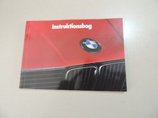 BMW E30 3er 316i 318 i is 320 i Cabrio 325 i Cabrio iX 324 d td  Instruktionsbog