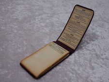 Antikes ZARF Notizbuch Franz