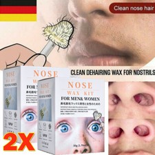 2X Nasenhaar Wachs Nose Wax