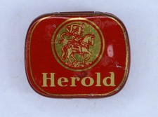 NADELDOSE "Herold", 200 Nadeln -leise-, Needle-tin, Grammophon D398