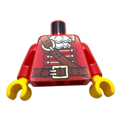 Lego piratenkapitän torso - piratenkapitän,
