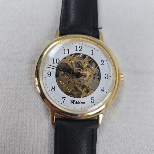 Masino automatik uhr skeleton - automatik,
