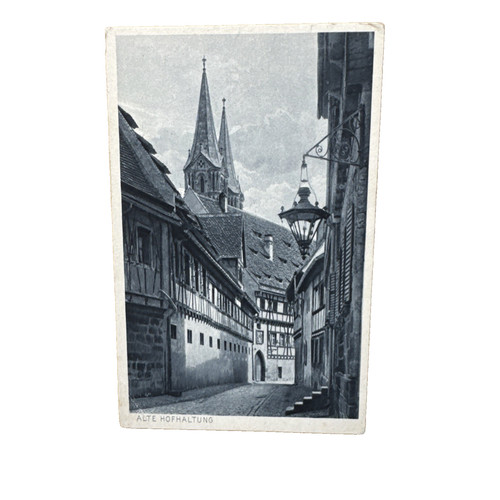 Postkarte bamberg alte - bamberg, hof