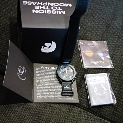 Swatch omega moonswatch - swatch, x