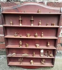 Miniatur Messing Setzkasten Figuren alt 