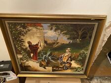 40ger Jahre, Bauhaus Stil, Holz, Retro, Bilderrahmen, Vergoldet, Bilderrahmen