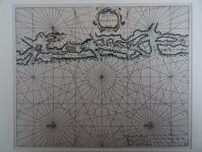 Jacobs - Seekarte Bergen Norwegen