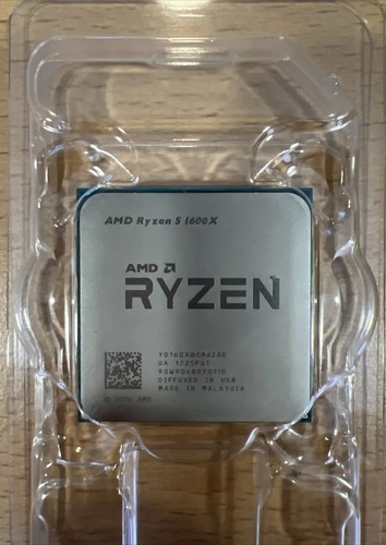 Amd ryzen 1600x 6ghz - 1600x, 3,6ghz
